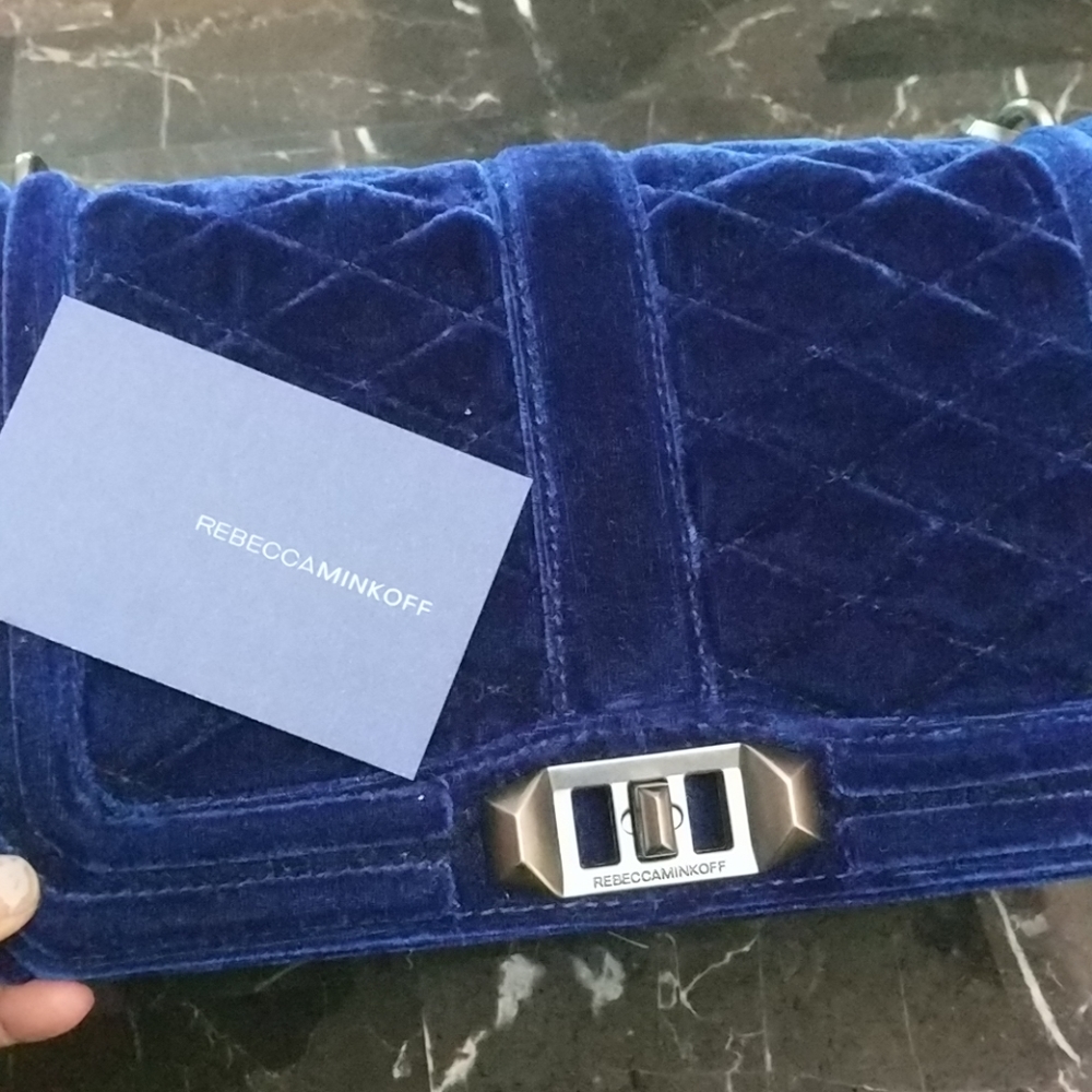 Rebecca Minkoff  love  crossbody quilted bag